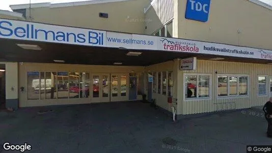 Industrilokaler att hyra i Hudiksvall - Bild från Google Street View