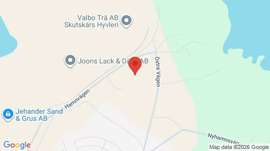 Industrilokaler att hyra i Älvkarleby - kort over placeringen