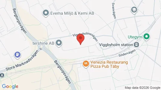 Industrilokaler att hyra i Täby - Bild från Google Street View
