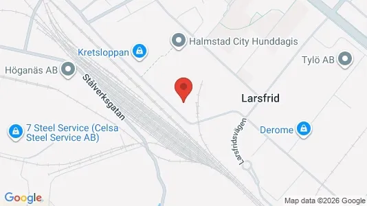 Kontorslokaler att hyra i Halmstad - Bild från Google Street View