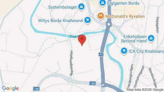 Lagerlokaler att hyra i Borås - Bild från Google Street View