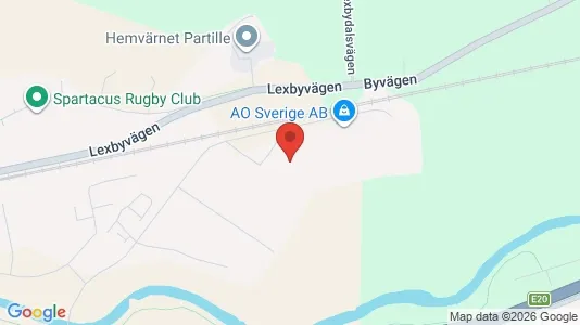 Lagerlokaler att hyra i Partille - Bild från Google Street View