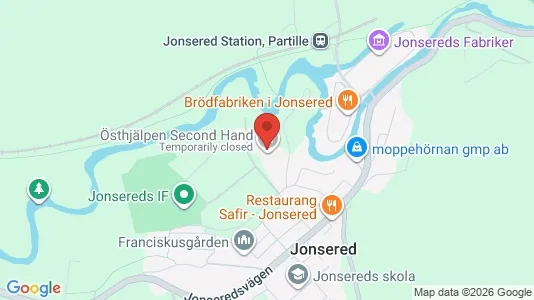 Lagerlokaler att hyra i Partille - Bild från Google Street View