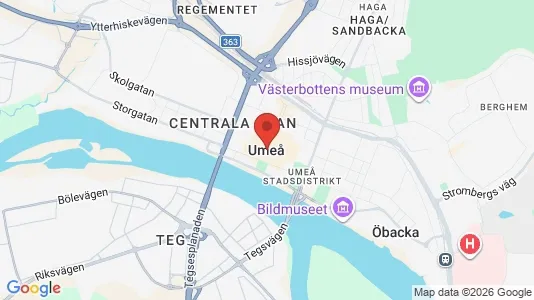 Industrilokaler att hyra i Umeå - Bild från Google Street View
