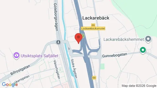 Lagerlokaler att hyra i Mölndal - Bild från Google Street View