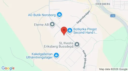 Industrilokaler att hyra i Botkyrka - Bild från Google Street View