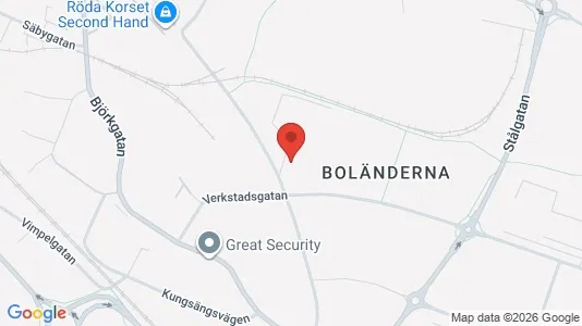 Industrilokaler att hyra i Uppsala - Bild från Google Street View