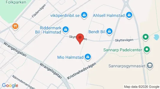 Industrilokaler att hyra i Halmstad - Bild från Google Street View