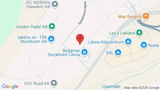 Industrilokaler att hyra i Huddinge - Bild från Google Street View