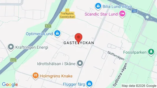 Industrilokaler att hyra i Lund - Bild från Google Street View