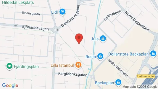 Lagerlokaler att hyra i Lundby - Bild från Google Street View