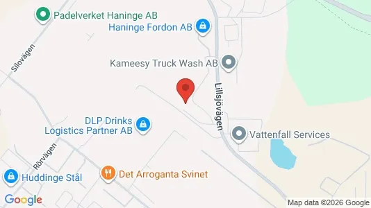 Industrilokaler att hyra i Haninge - Bild från Google Street View