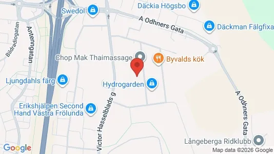 Lagerlokaler att hyra i Askim-Frölunda-Högsbo - Bild från Google Street View