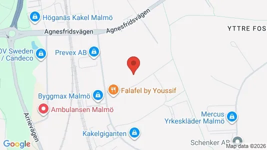 Industrilokaler att hyra i Fosie - Bild från Google Street View