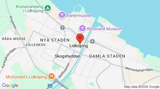 Industrilokaler att hyra i Lidköping - Bild från Google Street View