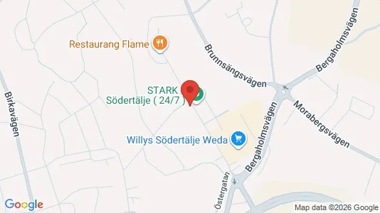 Industrilokaler att hyra i Södertälje - Bild från Google Street View