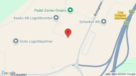 Industrilokaler att hyra i Örebro - Bild från Google Street View