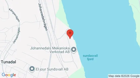 Industrilokaler att hyra i Sundsvall - Bild från Google Street View