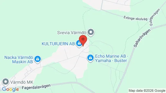 Industrilokaler att hyra i Värmdö - Bild från Google Street View