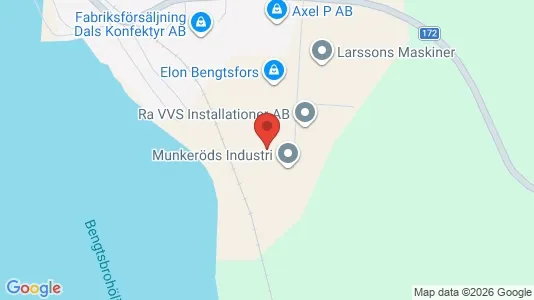 Industrilokaler att hyra i Bengtsfors - Bild från Google Street View