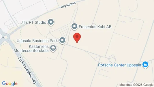 Industrilokaler att hyra i Uppsala - Bild från Google Street View