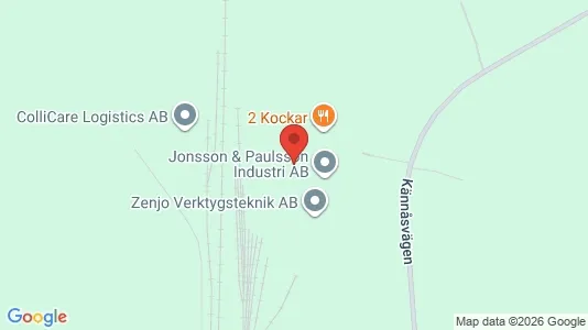 Industrilokaler att hyra i Östersund - Bild från Google Street View