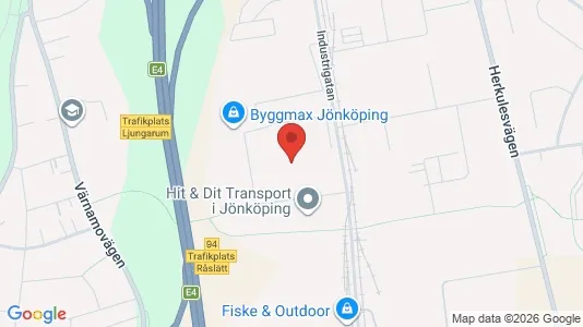 Industrilokaler att hyra i Jönköping - Bild från Google Street View