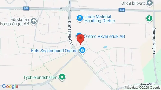 Industrilokaler att hyra i Örebro - Bild från Google Street View