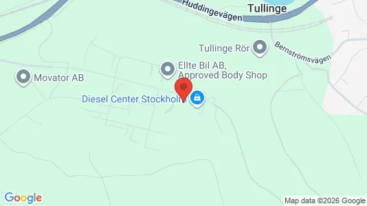 Industrilokaler att hyra i Botkyrka - Bild från Google Street View