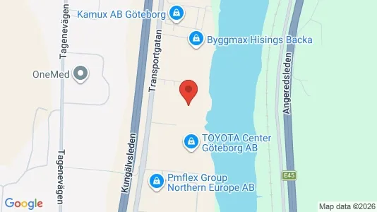 Industrilokaler att hyra i Göteborg Östra - Bild från Google Street View