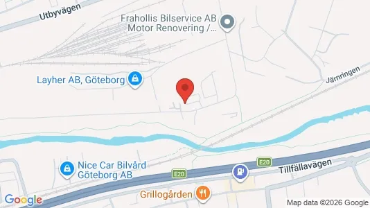 Industrilokaler att hyra i Göteborg Östra - Bild från Google Street View