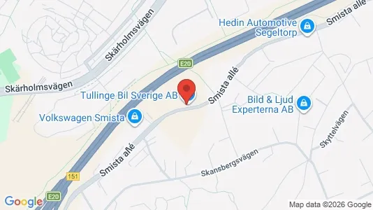 Industrilokaler att hyra i Huddinge - Bild från Google Street View