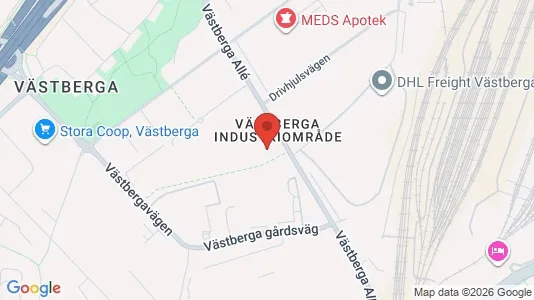Industrilokaler att hyra i Söderort - Bild från Google Street View