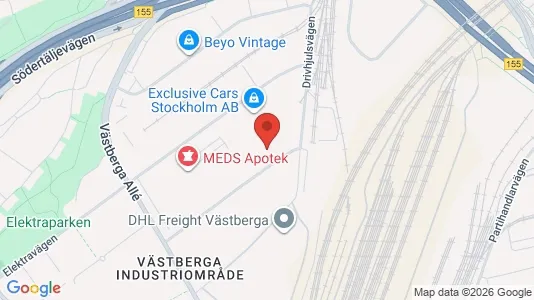 Industrilokaler att hyra i Söderort - Bild från Google Street View