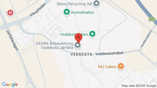 Industrilokaler att hyra i Järfälla - Bild från Google Street View