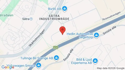 Industrilokaler att hyra i Söderort - Bild från Google Street View