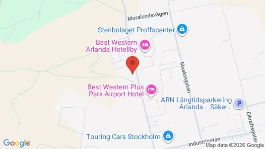 Industrilokaler att hyra i Sigtuna - Bild från Google Street View