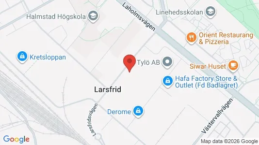 Industrilokaler att hyra i Halmstad - Bild från Google Street View