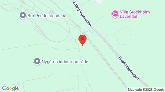 Industrilokaler att hyra i Upplands-Bro - Bild från Google Street View