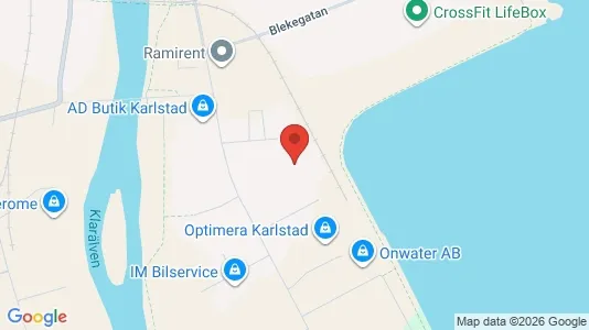 Industrilokaler att hyra i Karlstad - Bild från Google Street View