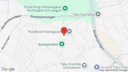 Industrilokaler att hyra i Täby - Bild från Google Street View