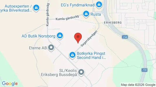 Industrilokaler att hyra i Uppsala - Bild från Google Street View