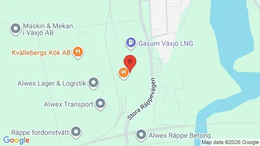 Industrilokaler att hyra i Växjö - Bild från Google Street View