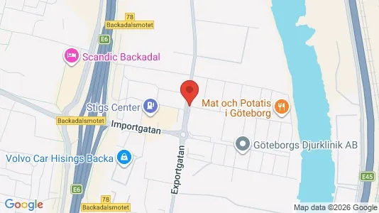 Industrilokaler att hyra i Göteborg Östra - Bild från Google Street View