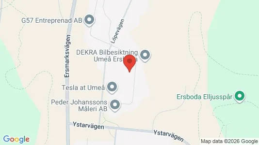 Industrilokaler att hyra i Umeå - Bild från Google Street View