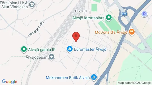 Industrilokaler att hyra i Söderort - Bild från Google Street View