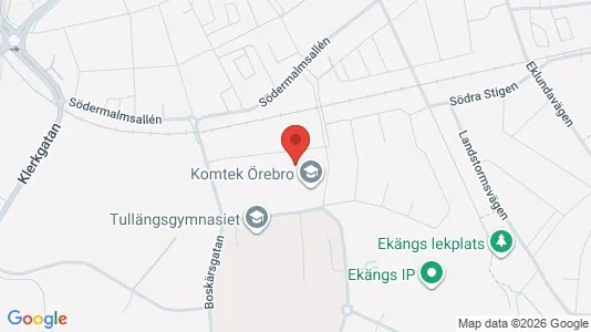 Industrilokaler att hyra i Örebro - Bild från Google Street View