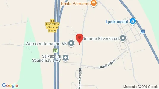 Industrilokaler att hyra i Värnamo - Bild från Google Street View
