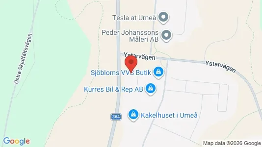 Industrilokaler att hyra i Umeå - Bild från Google Street View
