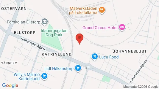 Industrilokaler att hyra i Malmö Centrum - Bild från Google Street View